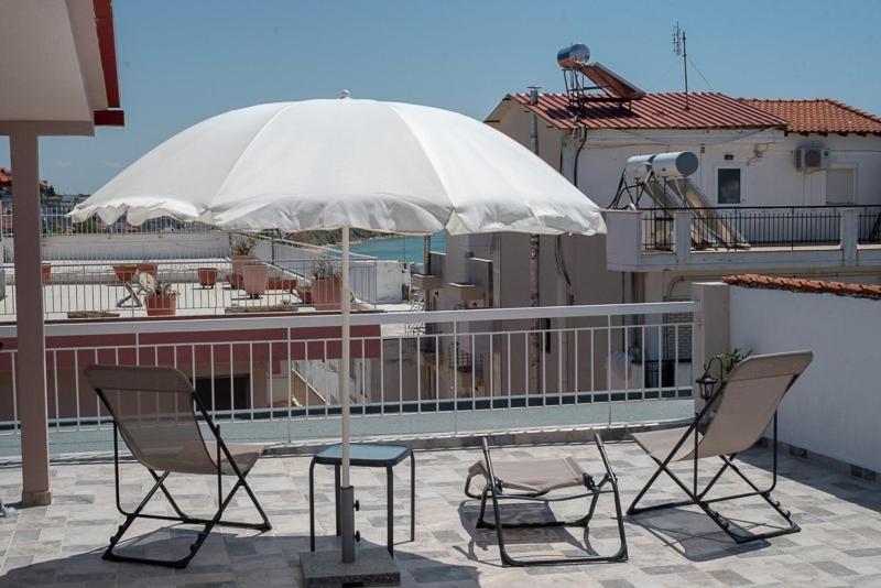 Grcka Reni Greece Beach Penthaus 3 Nea Kallikrateia Экстерьер фото